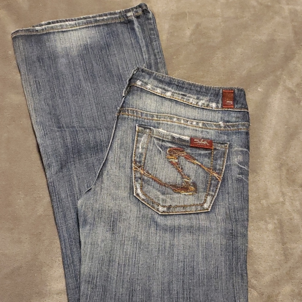 Silver Tuesday. Bootcut jeans